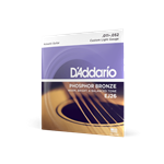 D'addario D'Addario 11-52 Custom Light, Phosphor Bronze Acoustic Guitar Strings EJ26