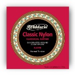 D'addario Classical Nylon Set Silverplated Wound/Clear Nylon - Normal Tension EJ27N