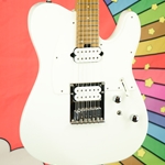 Used 2020 Charvel Pro-Mod So-Cal Style 2 24 HH HT CM, Caramelized Maple Fingerboard, Snow White ISS25343
