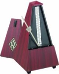 Wittner Mahogany Woodgrain Metronome w/o bell 8451