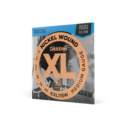 D'addario D'Addario EXL115W Jazz Rock Strings with wound-3rd