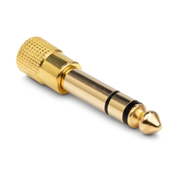 Hosa Headphone Adapter3.5 mm TRS to 1/4 in TRS GHP-105