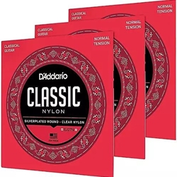 D'addario 3 Pack Daddario EJ27N Classical Strings EJ27N-3D