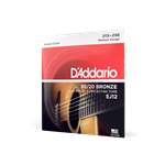 D'addario Medium Gauge 80/20  (13-56) Acoustic Guitar Strings EJ12