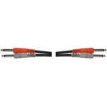 Hosa 6.6' Dual 1/4" TS to TS Audio Cable CPP202