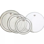 Remo REMO Pinstripe PROPACK - Set of 12, 13" 16"  with 14" Coated Powerstroke 3 Snare Head PP0312PS_78560