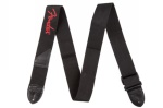 2" Black Poly Strap w/ Red Fender® Logo 0990662015