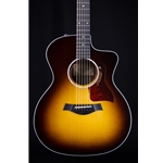 Taylor 214CE-SB DLX Sunburst Acoustic Electric, Hard Case 214CE-SBDLX