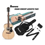 Ibanez IJVC50 Concert Full Size Acoustic Guitar Package