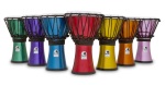 Toca TFCDJ-7MS 7" Multi Colored Djembe