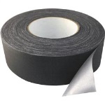 Xyz 2" X 60 YDS. Black Gaffers Tape 0009627