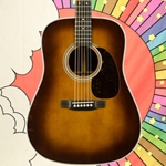 2025 Martin D-28 1933 Ambertone Sunburst Acoustic Guitar D28AMBERTONE