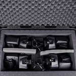 Used Chauvet 4 pack of Intimidator spot 100 IRCs w/ case UMISC126
