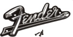 Fender Blackface Amp Logo w/tail - Repro BFAMPLOGO