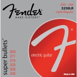 Fender 3250LR Nickel-Plated Steel Bullet-End Electric Guitar Strings - Light Regular
