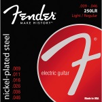 Fender 250LR Super 250 Nickel-Plated Steel Electric Strings - Light/Regular