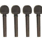 Xyz Set of 4 Ebony Violin Pegs - 275F