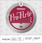 D'addario Pro Arte Medium Tension Strings for 4/4 Violin J5644M