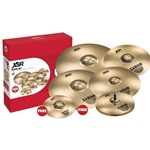 Sabian XSR SuperBox Set - FREE 10" Splash & 18" Fast Crash XSR5007SB