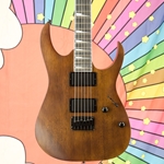 Ibanez GRG121DX Electric Guitar RG, Walnut Flat GRG121DXWNF