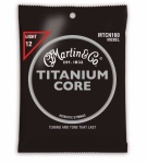 Martin "Titanium Core" Nickle Light Guage Strings MTCN160