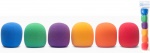 Stagg 6 Pack Colored Foam windscreens for microphone WS-S35/C6