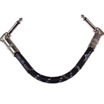 Fender 6" Patch Cables - Black Tweed 0990820046