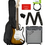 Squier® Stratocaster® Package (Guitar & Amp) 0371823032