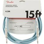 Fender Original Series Instrument Cables - 15' Dalphine Blue 0990515003