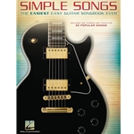 Hal Leonard Simple Songs - The Easiest Easy Guitar Songbook Ever HL00141256