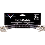 Fender® Custom Shop Cable, 6", Black, Two-Pack 0990820041