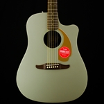 2021 Fender Redondo Player Acoustic Guitar, Pickup, Slate Satin 0970713543