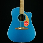 2022 Fender Redondo Player Acoustic Guitar, Pickup, Belmont Blue 0970713010