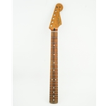 Fender Roasted Maple Stratocaster Neck, 22 Jumbo Frets, 12", Pao Ferro, Flat Oval Shape  0990403920