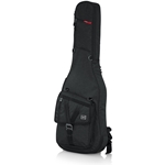 Gator Transit Series Electric Guitar Gig Bag with Charcoal Black Exterior GT-ELECTRIC-BLACK