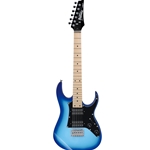 Ibanez GRGM21MBLT GIO Mikro Guitar, Blue Burst