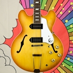 Epiphone US Made Casino, Royal Tan, Hard Case ESECA00RTNH1