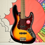 Squier Classic Vibe '60s Jazz Bass Fretless, Laurel Fingerboard, 3-Color Sunburst 0374531500