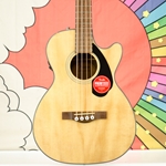 Fender CB-60SCE Acoustic Bass Guitar, Laurel Fingerboard, Natural 0970183021