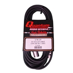ROCKTOBER - Special Quantum LM series Low Impedance microphone cable - 25" US MADE LM-25