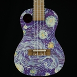 Amahi UKC-3DA4 Masterpiece Series, Starry Night, Concert w/ Bag