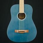 Fender FA-15 Steel String 3/4 Size Acoustic Guitar Blue w/ Gig Bag 0971170187