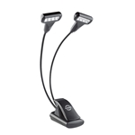 K&M Powerful and multifunctional dual-headed light with 2 flexible goosenecks light 12273