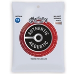 Martin MA550T Lifespan Treated Phosphor Bronze Authentic Acoustic Guitar Strings Medium 13-56