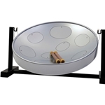 Panyard Jumbie Jam Steel Drum Kit - Table Top Stand - Silver Pan (G) W1084