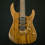 Charvel MJ DK24 HSH 2PT E Mahogany with Figured Walnut, Streaky Ebony Fingerboard, Natural 2929844557