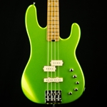 Charvel Pro-Mod San Dimas Bass PJ IV, Caramelized Maple Fingerboard, Lime Green Metallic 2965068518