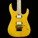 Charvel Pro-Mod DK24 HH FR M Mahogany with Quilt Maple, Maple Fingerboard, Dark Amber 2969431558
