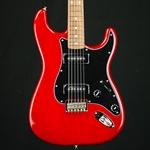 CLOSEOUT Fender Noventa Stratocaster, Pau Ferro Fingerboard, Crimson Red Transparent 0140923338