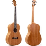 Stagg Traditional baritone ukulele with sapele top and gigbag UB-30